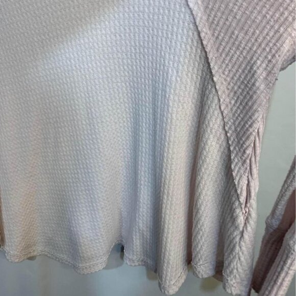 WOMAN’S swing Henley top with dropped shoulder. Soft pink. Size large. Gorgeous! - Picture 6 of 8